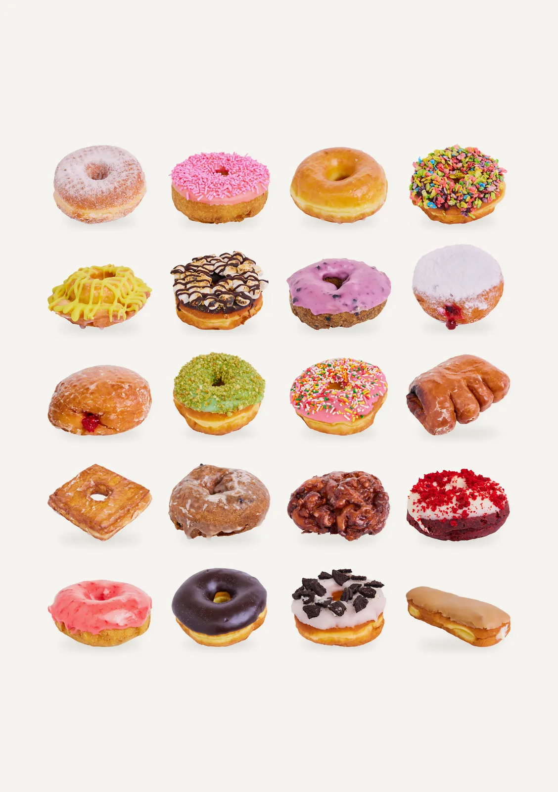 Donuts — Photo Collage Poster poster